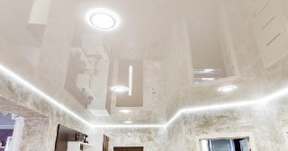 Натяжной ПВХ потолок Тутаев, цена от 2140 руб.